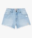 Short femme en jean délavé taille haute - Camps United